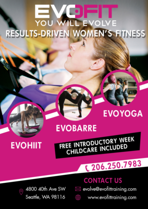 Flyer Design by leuchi for EvoFit, LLP | Design: #13780316