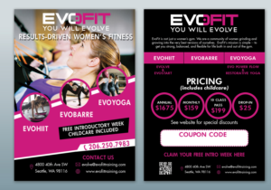 Design de Flyer par leuchi pour EvoFit, LLP | Design #13780813