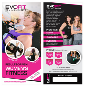 EvoFit Informational Flyer Design | Flyer-Design von D Creative