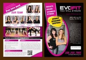 Design de Flyer par meet007 pour EvoFit, LLP | Design : #13713391
