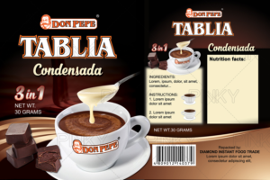 Don Pepe Tablia Condensada 3-in-1 30g | Label Design by Pinky 