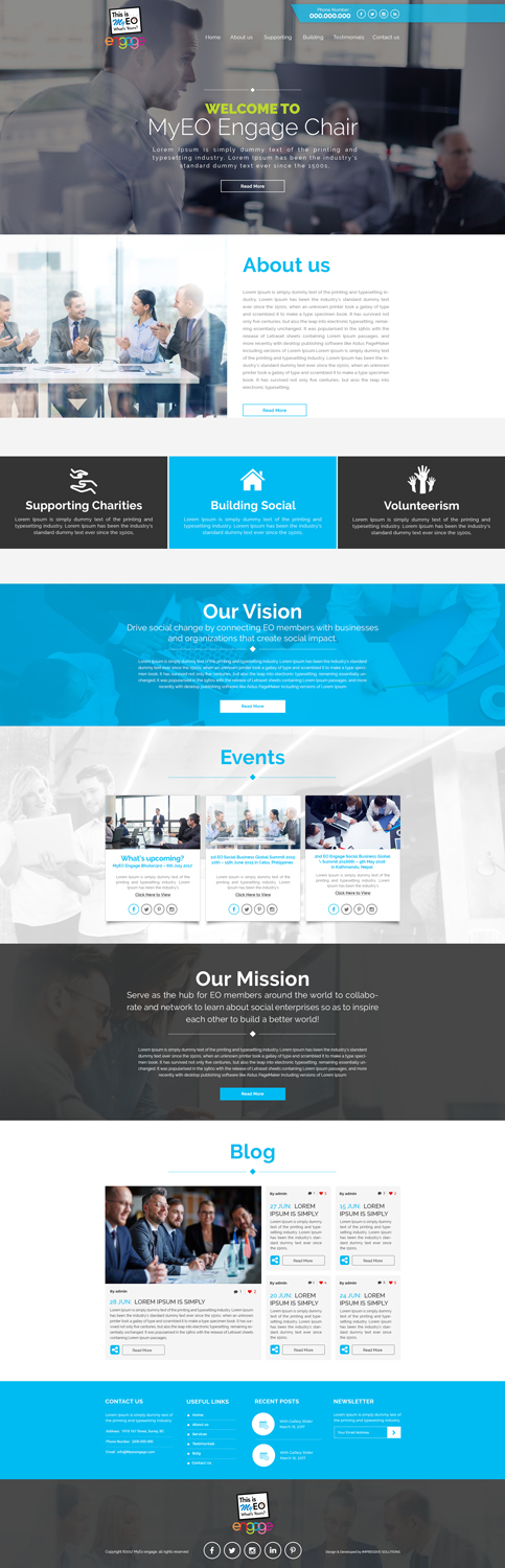 Diseño Web por Impressive Sol para este proyecto | Diseño #13603091