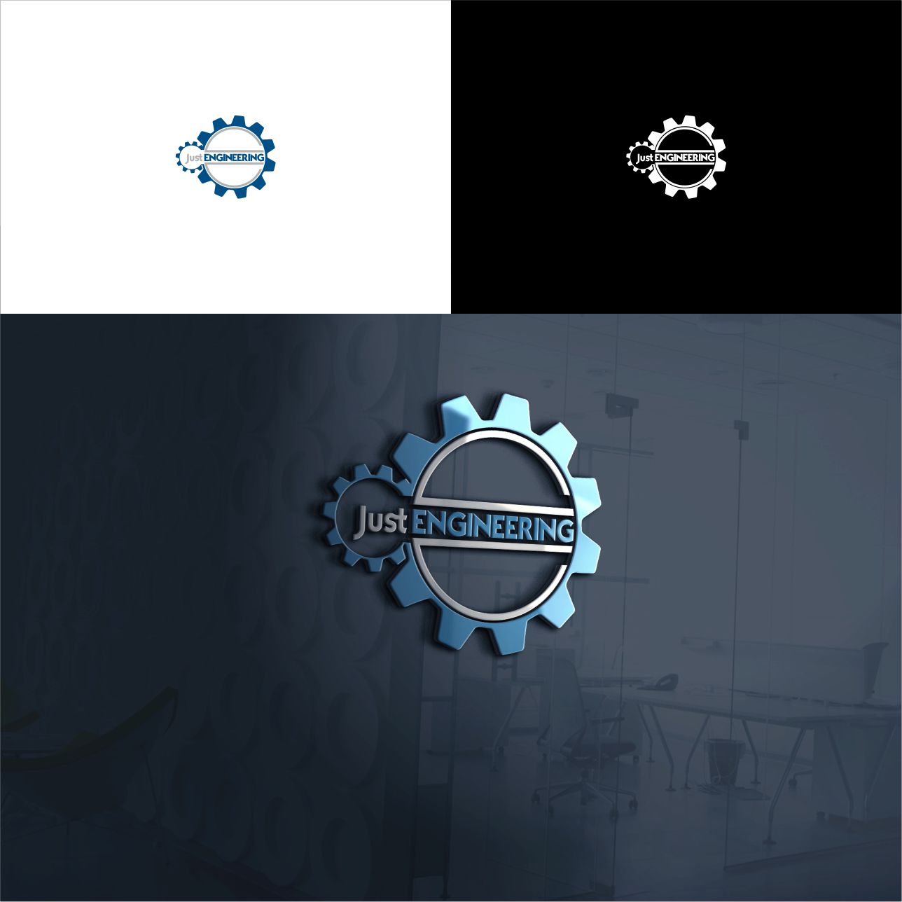 Logo Design by sairex07312012 for Just Engineering  | Design #13603807