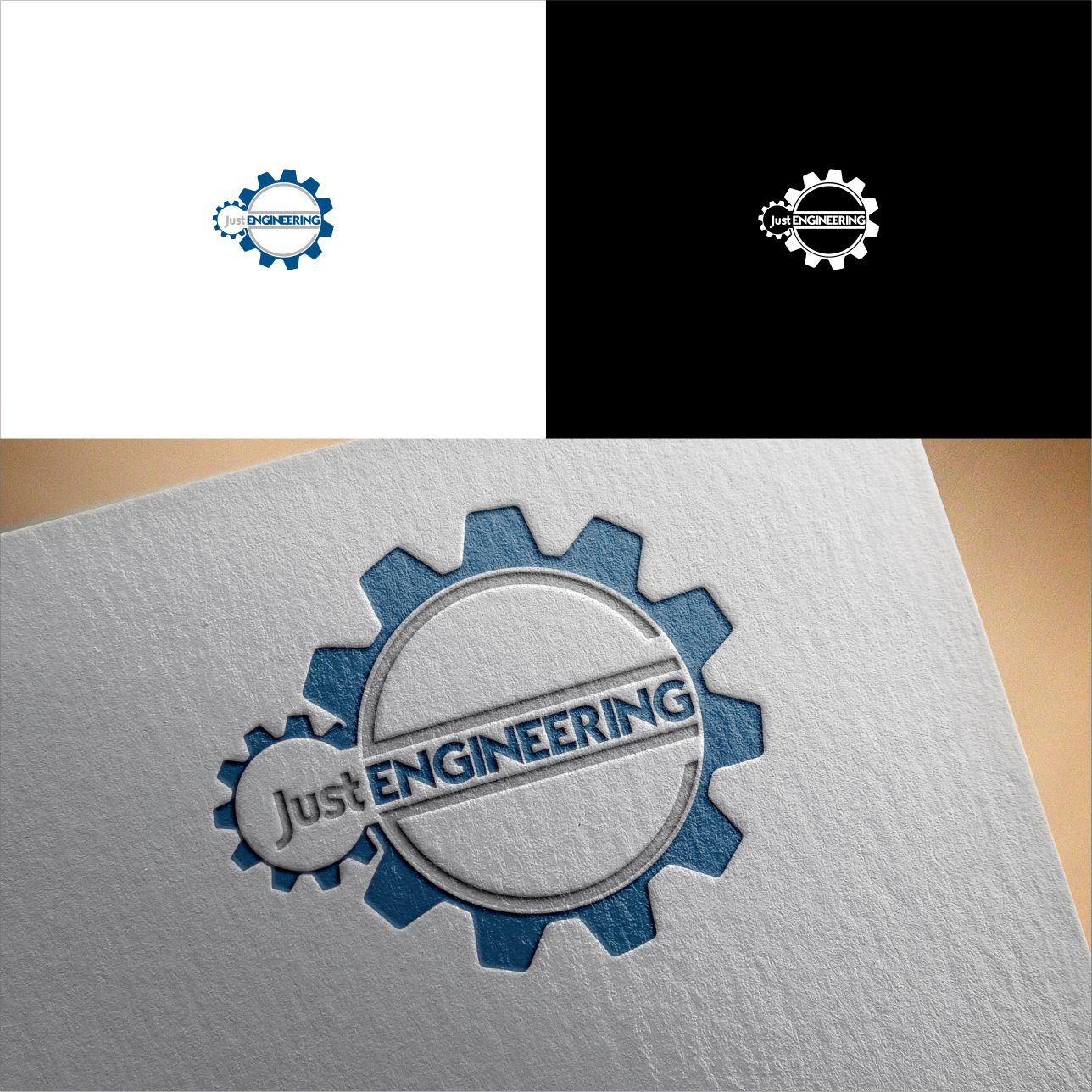 Logo Design by sairex07312012 for Just Engineering  | Design #13603830