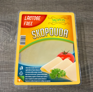 Sticker proposal and a brand name for matured cheese slices | Sticker Design by Lesaba Design