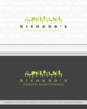 Richard's Garden Maintenance | Logo Design by AD-X