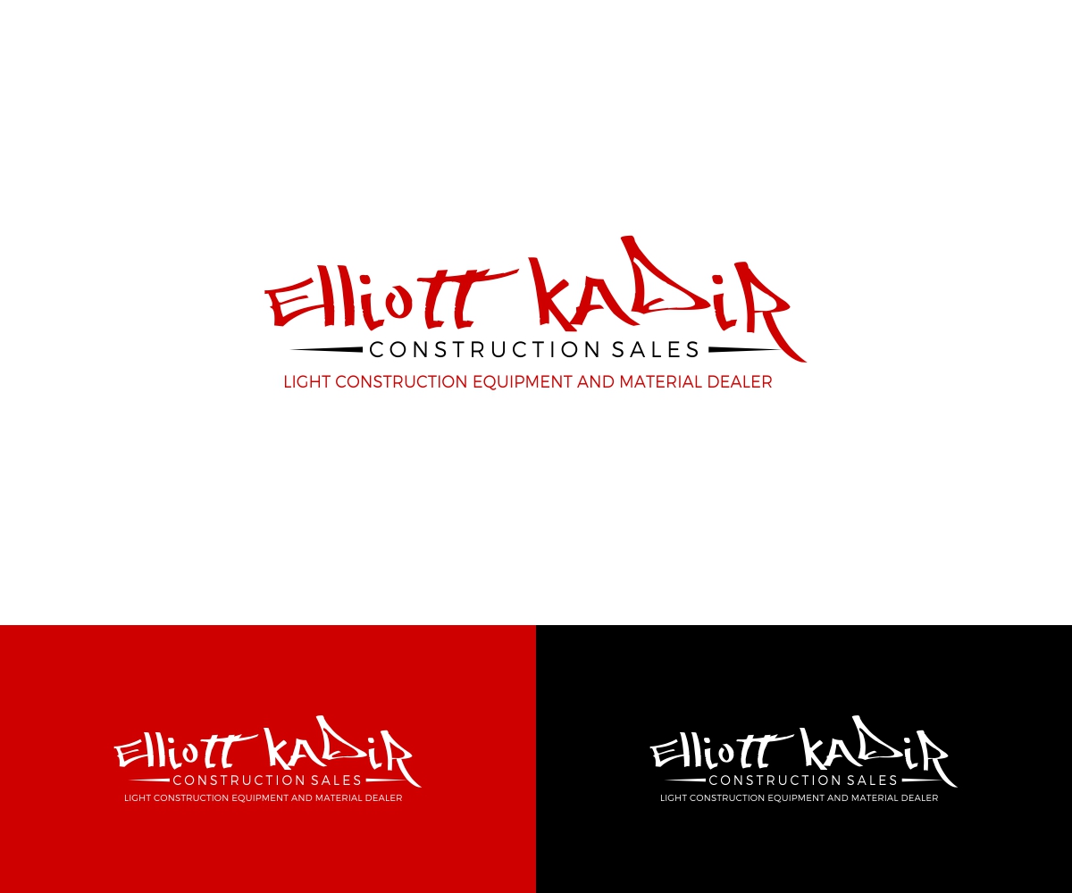 Logo Design by Liyana for Elliott Kadir Construction Sales | Design #13632379