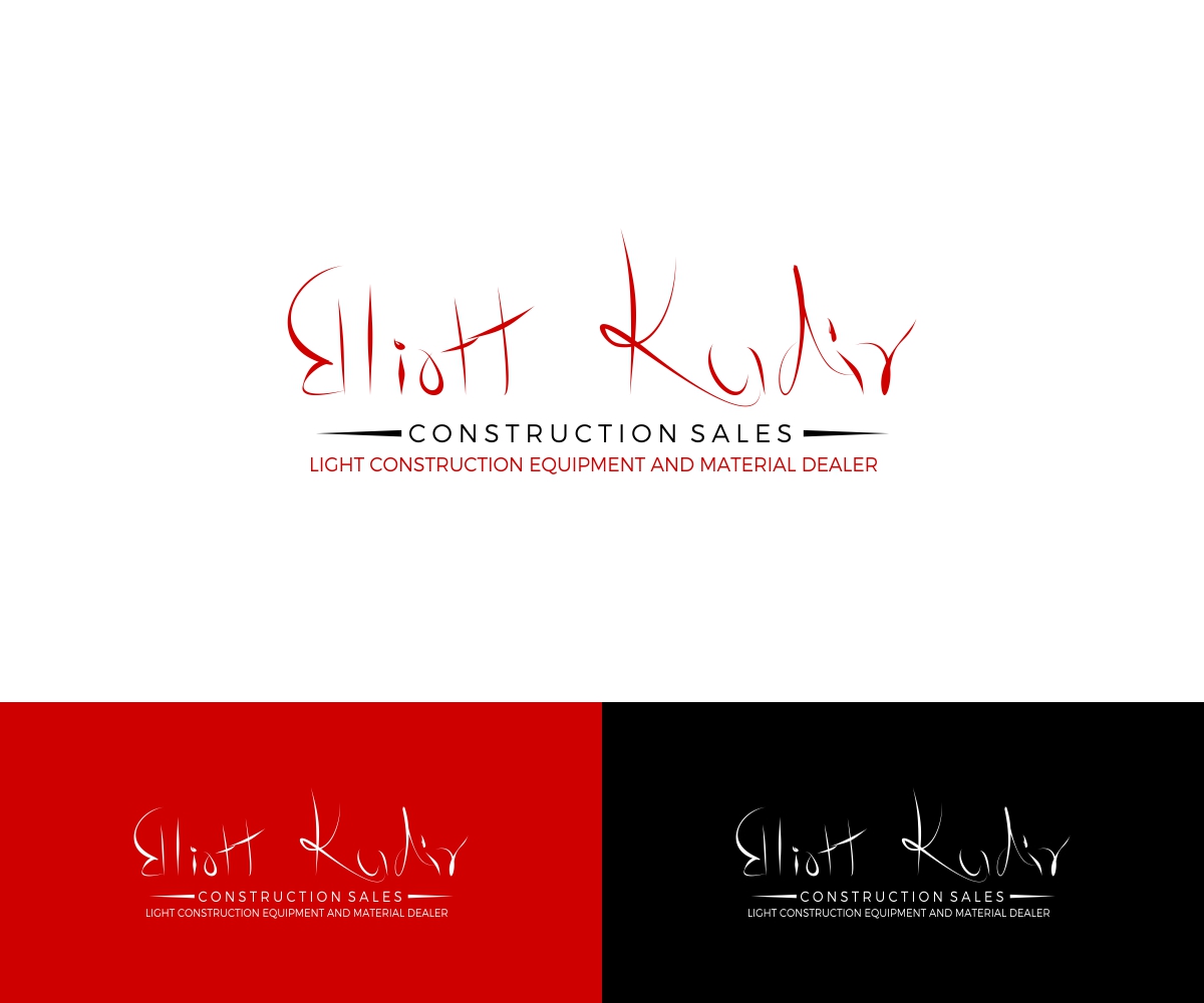 Logo Design by Liyana for Elliott Kadir Construction Sales | Design #13645745