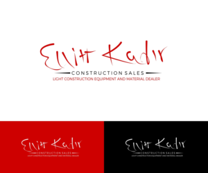 Logo Design by Liyana for Elliott Kadir Construction Sales | Design: #13645746