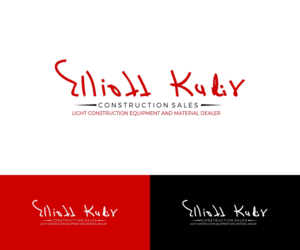 Logo Design by Liyana for Elliott Kadir Construction Sales | Design: #13645747