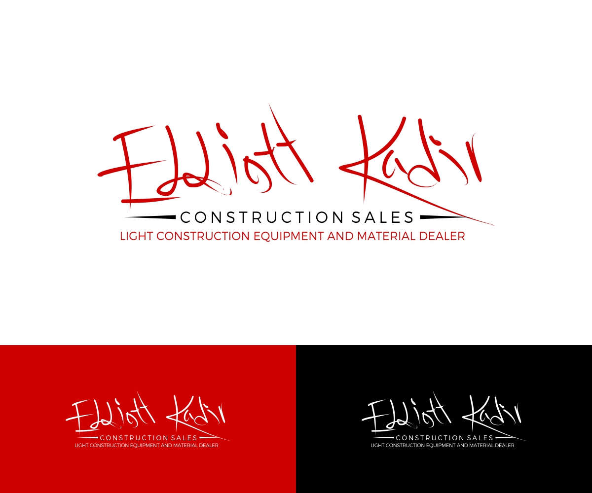 Logo Design by Liyana for Elliott Kadir Construction Sales | Design #13645748
