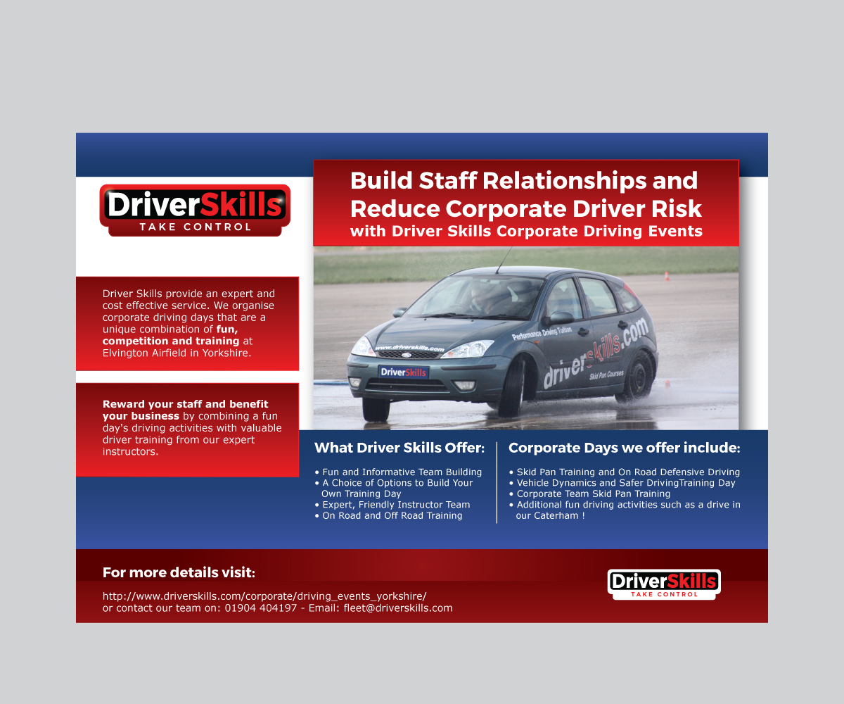 Diseño de Flyer por M.Pirs para Hopgrove Productions | Diseño #13615993