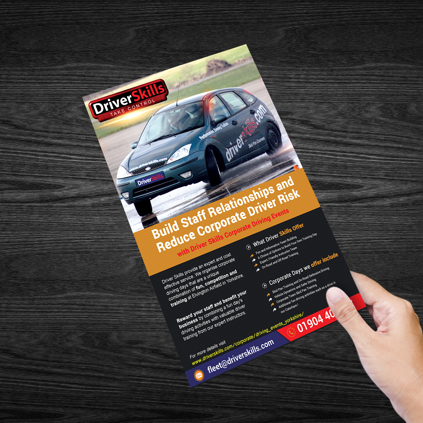 Diseño de Flyer por Venkat para Hopgrove Productions | Diseño #13604743