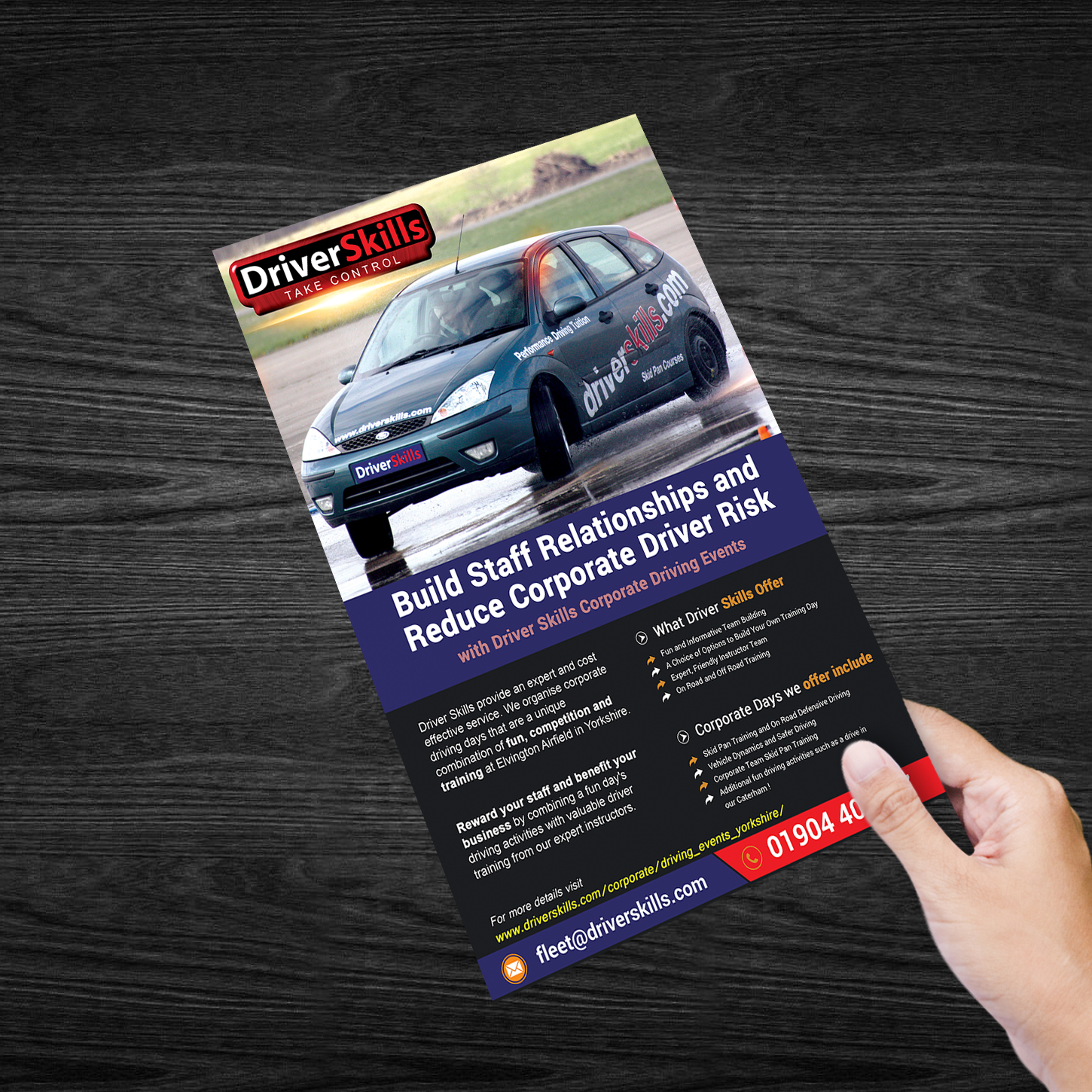 Diseño de Flyer por Venkat para Hopgrove Productions | Diseño #13604744