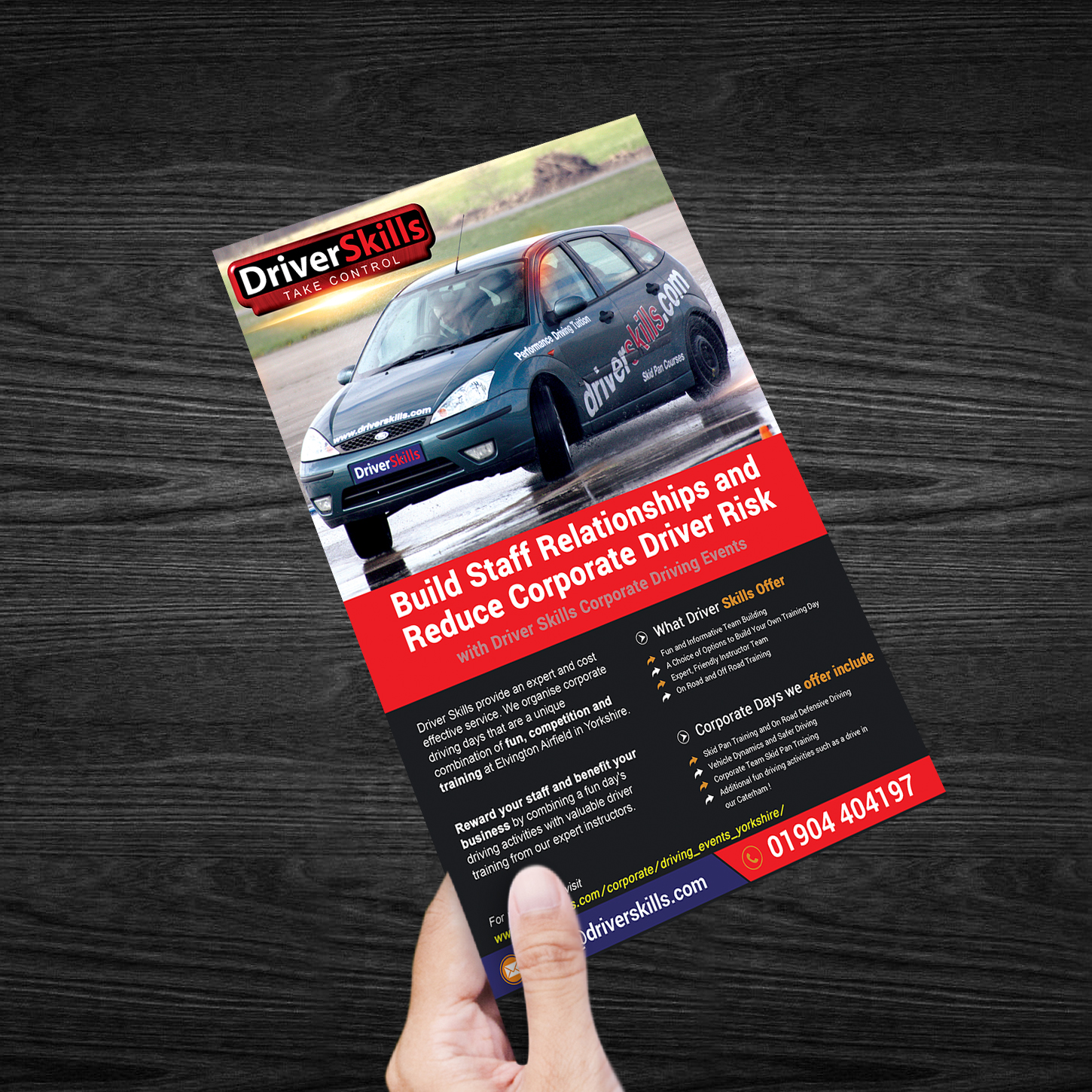 Diseño de Flyer por Venkat para Hopgrove Productions | Diseño #13604745