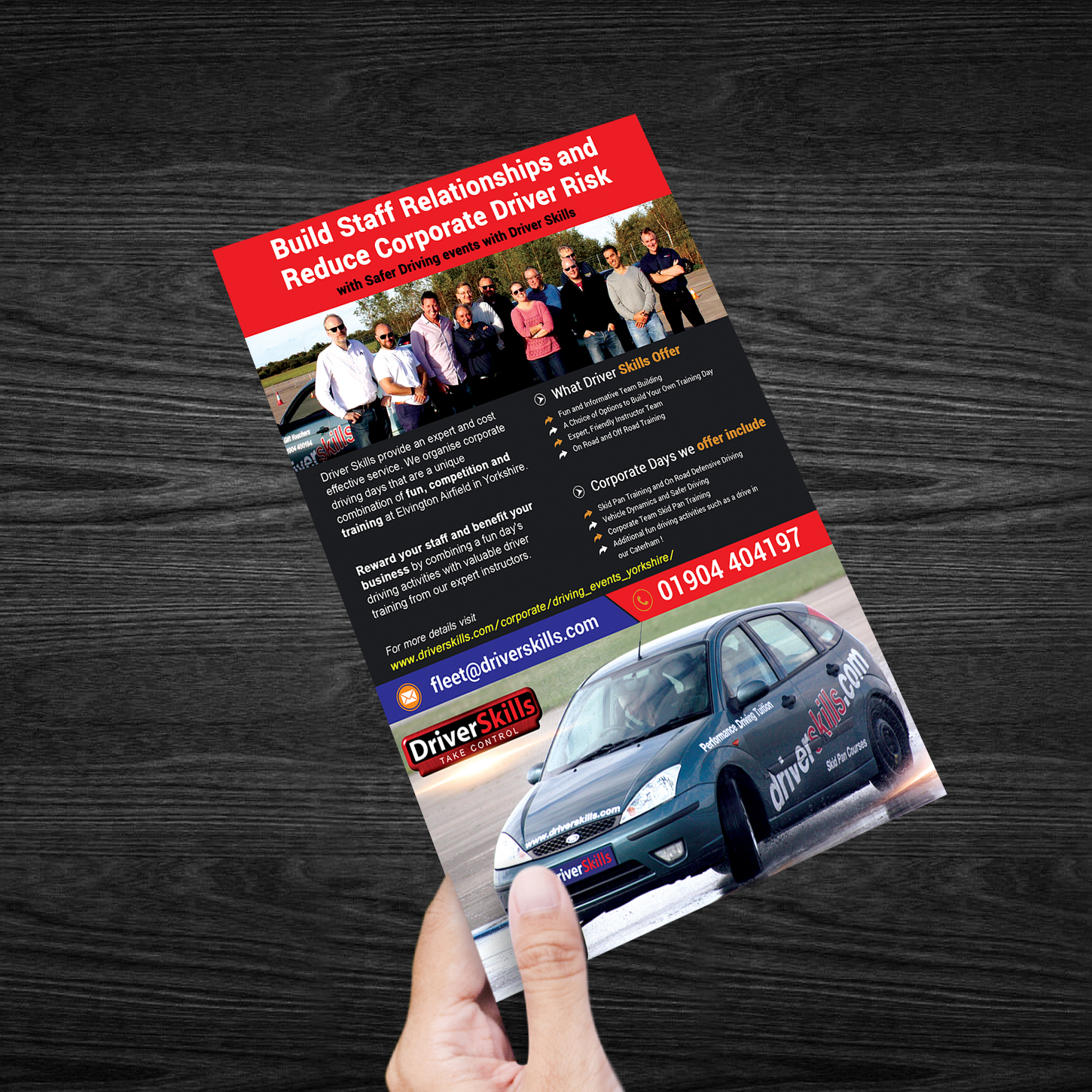 Diseño de Flyer por Venkat para Hopgrove Productions | Diseño #13627183