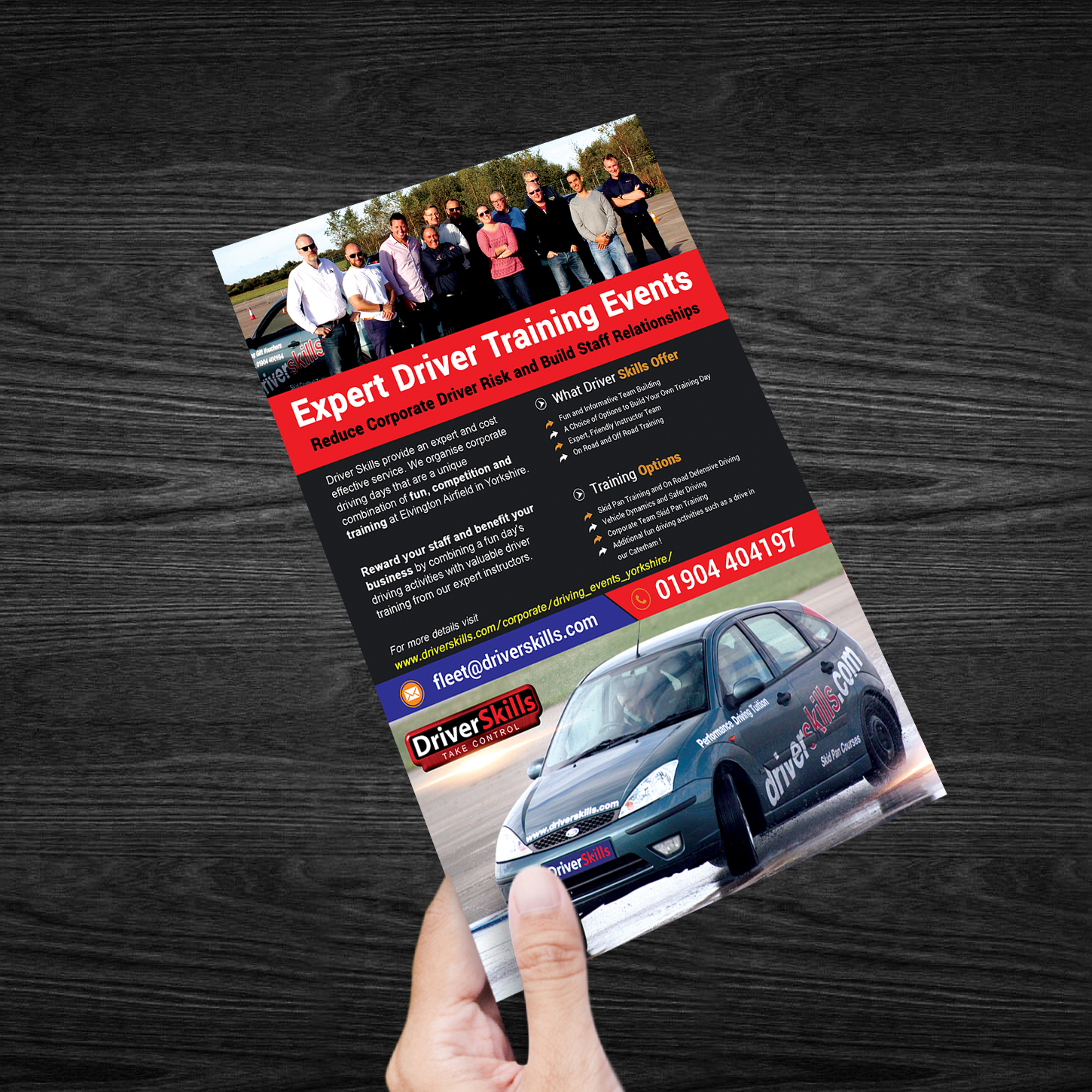 Diseño de Flyer por Venkat para Hopgrove Productions | Diseño #13648546