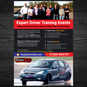 Diseño de Flyer por Venkat para Hopgrove Productions | Diseño: #13648548