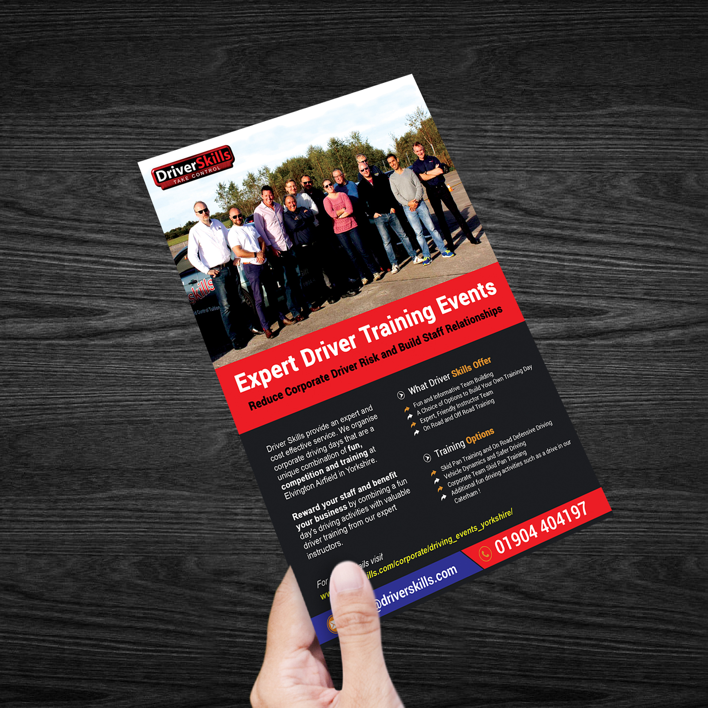 Diseño de Flyer por Venkat para Hopgrove Productions | Diseño #13649212