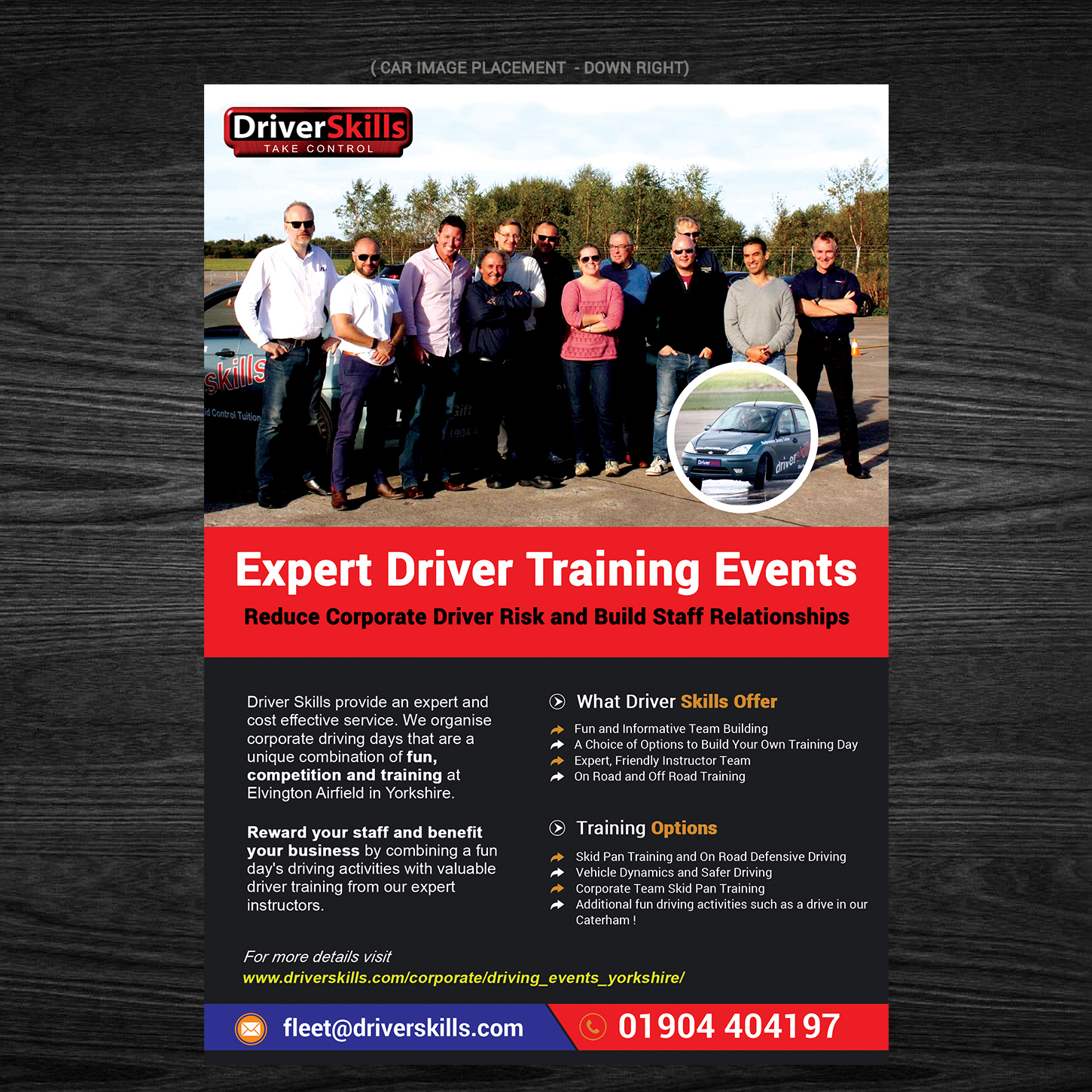 Diseño de Flyer por Venkat para Hopgrove Productions | Diseño #13649498