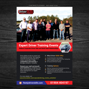 Diseño de Flyer por Venkat para Hopgrove Productions | Diseño: #13649667