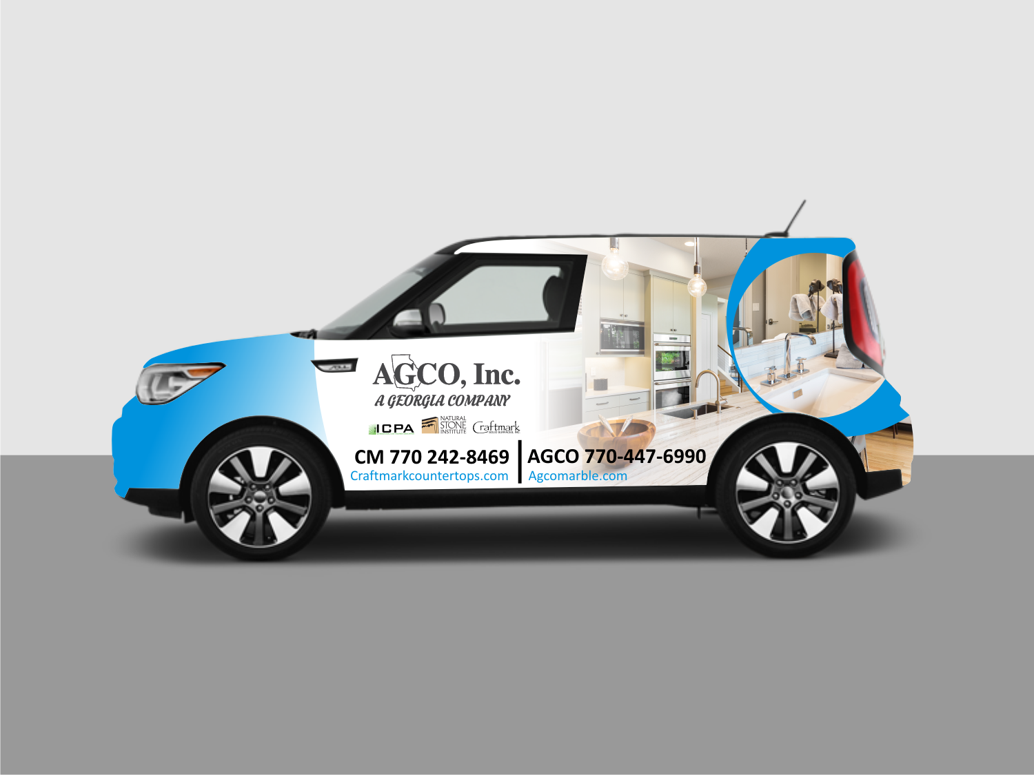 Diseño de Rotulación de Vehículo por R16 para este proyecto | Diseño #17804056