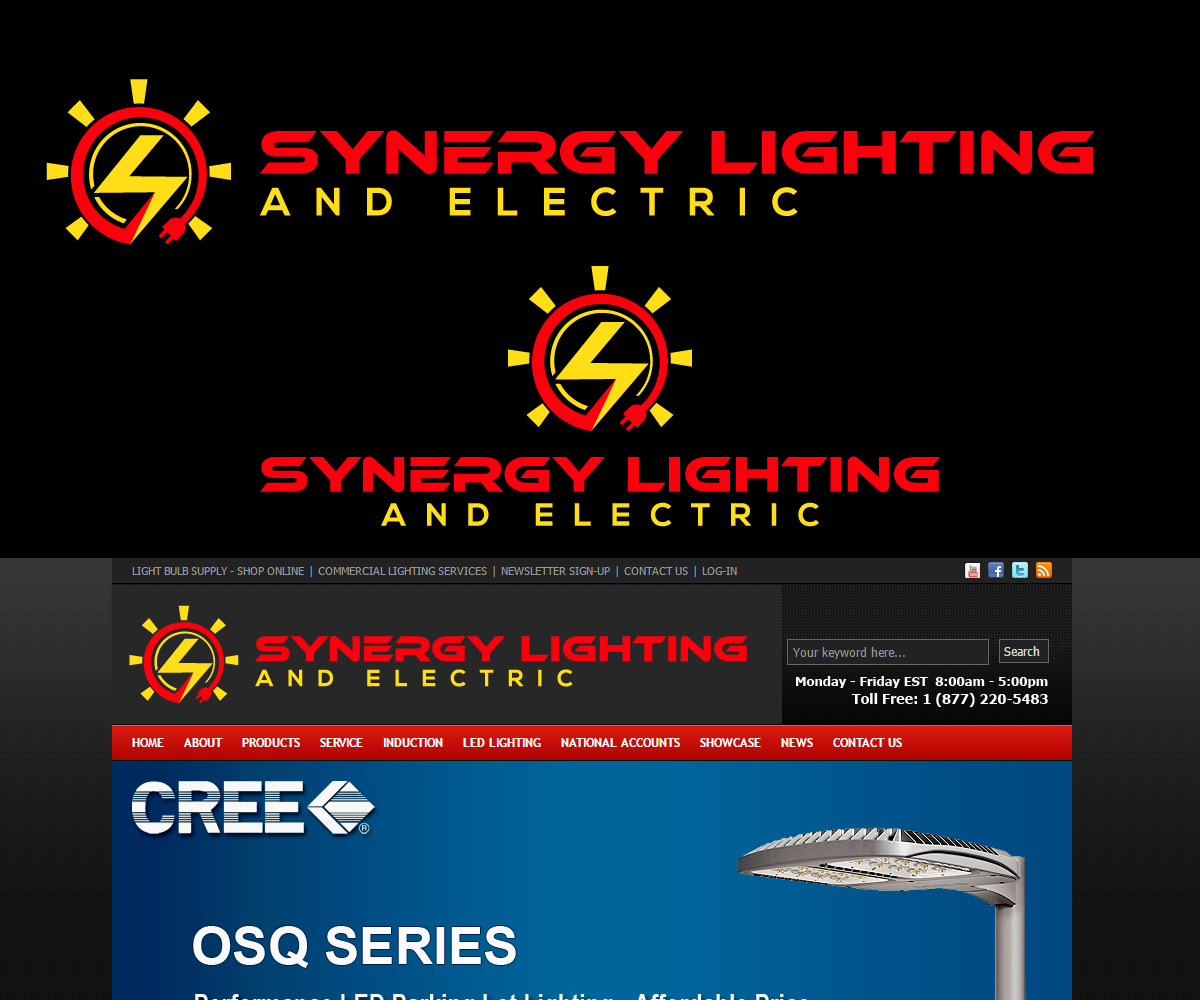 Diseño de Logo por sangeloenriquez para Synergy Lighting, Inc | Diseño #13596554