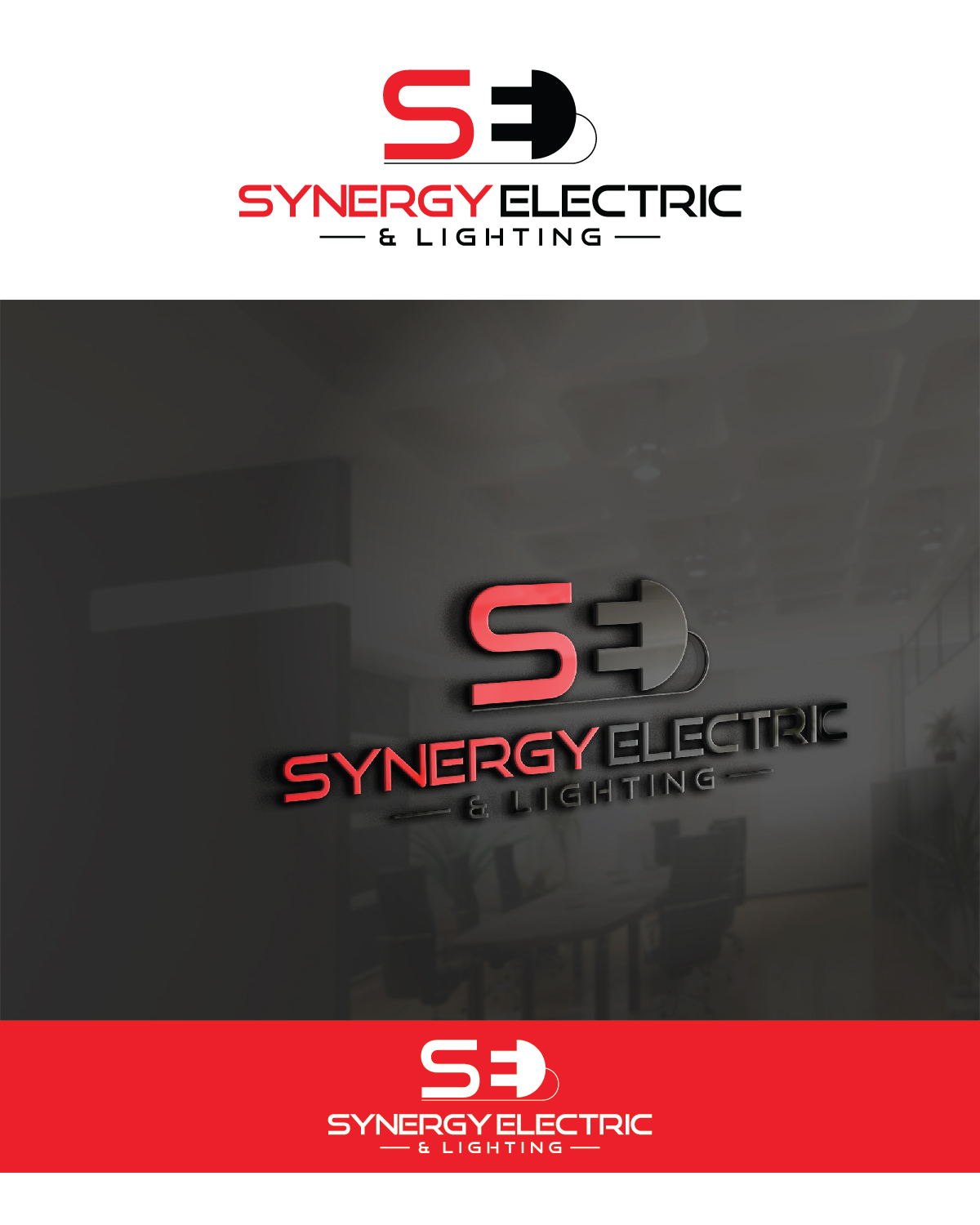 Logo Design by dzine studios for Synergy Lighting, Inc | Design: #13598823