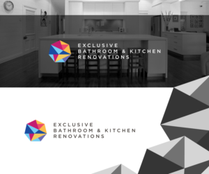 Logo Design by aglo for  Exclusive bathroom & kitchen renovations | Design: #13905263