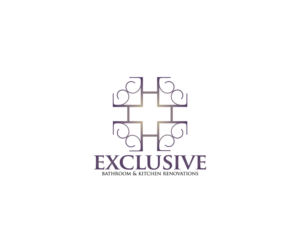 Logo Design by meygekon for  Exclusive bathroom & kitchen renovations | Design: #13950235