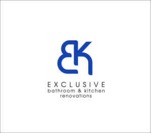 Logo Design by vesnusca for  Exclusive bathroom & kitchen renovations | Design: #13909885