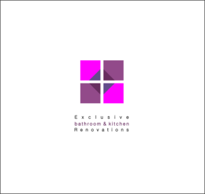 Logo Design by vesnusca for  Exclusive bathroom & kitchen renovations | Design: #13921743