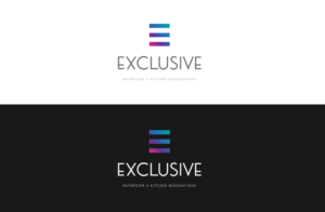 Logo Design by GLDesigns for  Exclusive bathroom & kitchen renovations | Design: #13846437