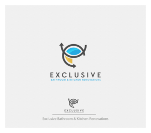 Logo Design by Dream Logo Design for  Exclusive bathroom & kitchen renovations | Design: #13931241