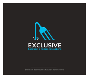 Logo Design by Dream Logo Design for  Exclusive bathroom & kitchen renovations | Design: #13931254