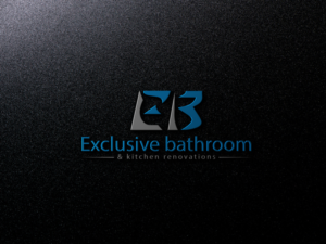 Logo Design by logomaster24 for  Exclusive bathroom & kitchen renovations | Design: #13850310