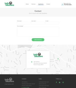 Web Design by inEdesign for Grand Driver, Inc. dba Safe Solutions | Design: #13713051