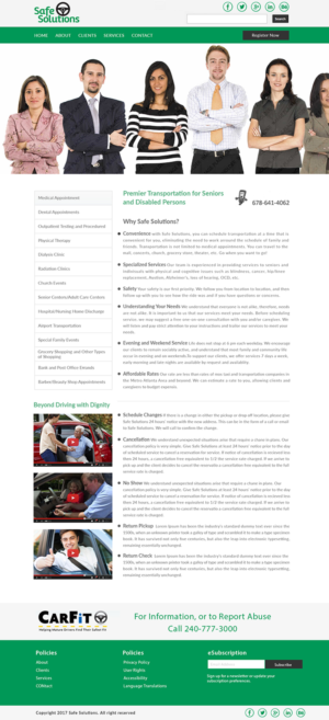 Safe Solutions | Web Design par bdesigner9
