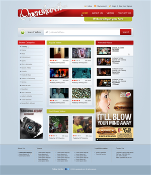 Web Design by James for this project | Design: #546788