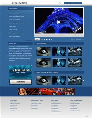 Web Design by pb for this project | Design: #542571