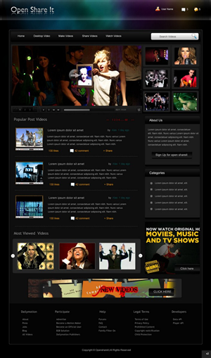 Web Design by pb for this project | Design: #542579