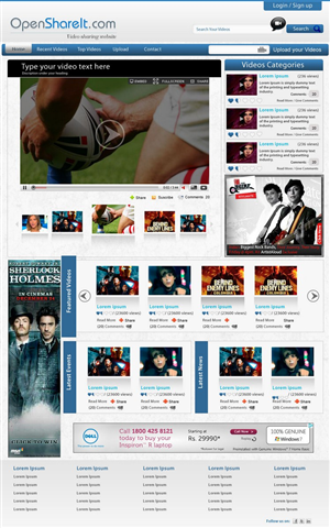 Web Design by pb for this project | Design: #543241