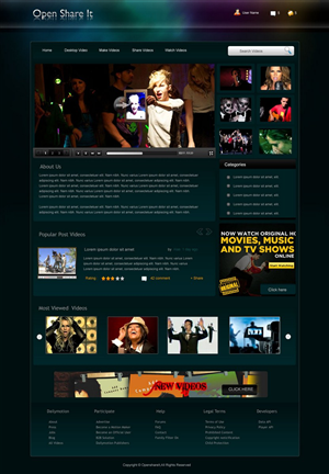 Web Design by pb for this project | Design: #543242