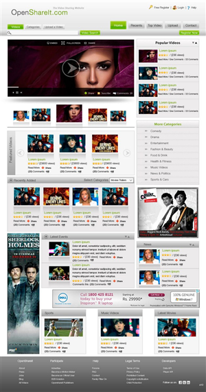 Web Design by pb for this project | Design: #544397