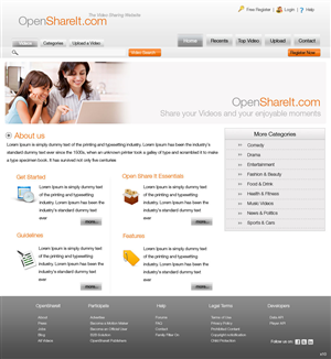 Web Design by pb for this project | Design: #544647