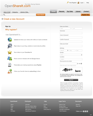 Web Design by pb for this project | Design: #548113