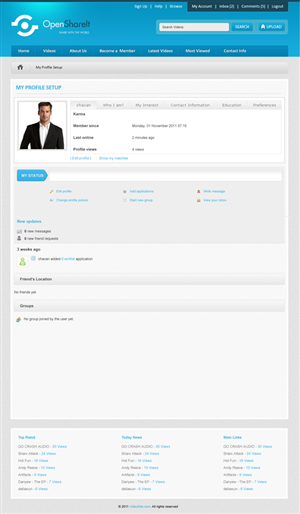 Web Design by Sukanya for this project | Design: #547077