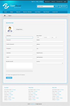 Web Design by Sukanya for this project | Design: #547596
