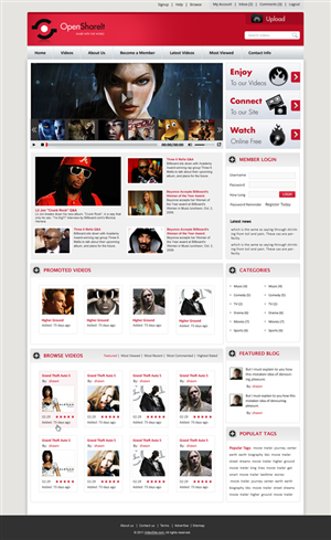Web Design by Sukanya for this project | Design: #548891