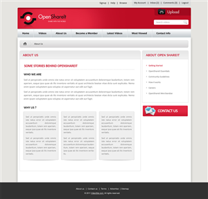 Web Design by Sukanya for this project | Design: #549145